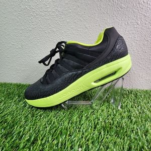 Nike Air Jordan Cmft 11 Viz Mens 11 Black Volt Green Running Shoes 444905-001